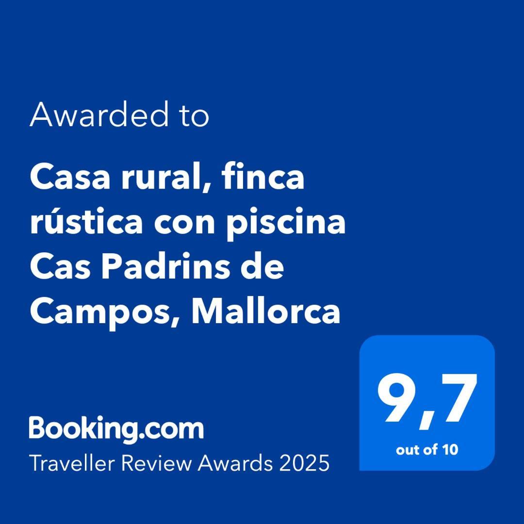 Casa Rural, Finca Rustica Con Piscina Cas Padrins De Campos, Mallorca Экстерьер фото