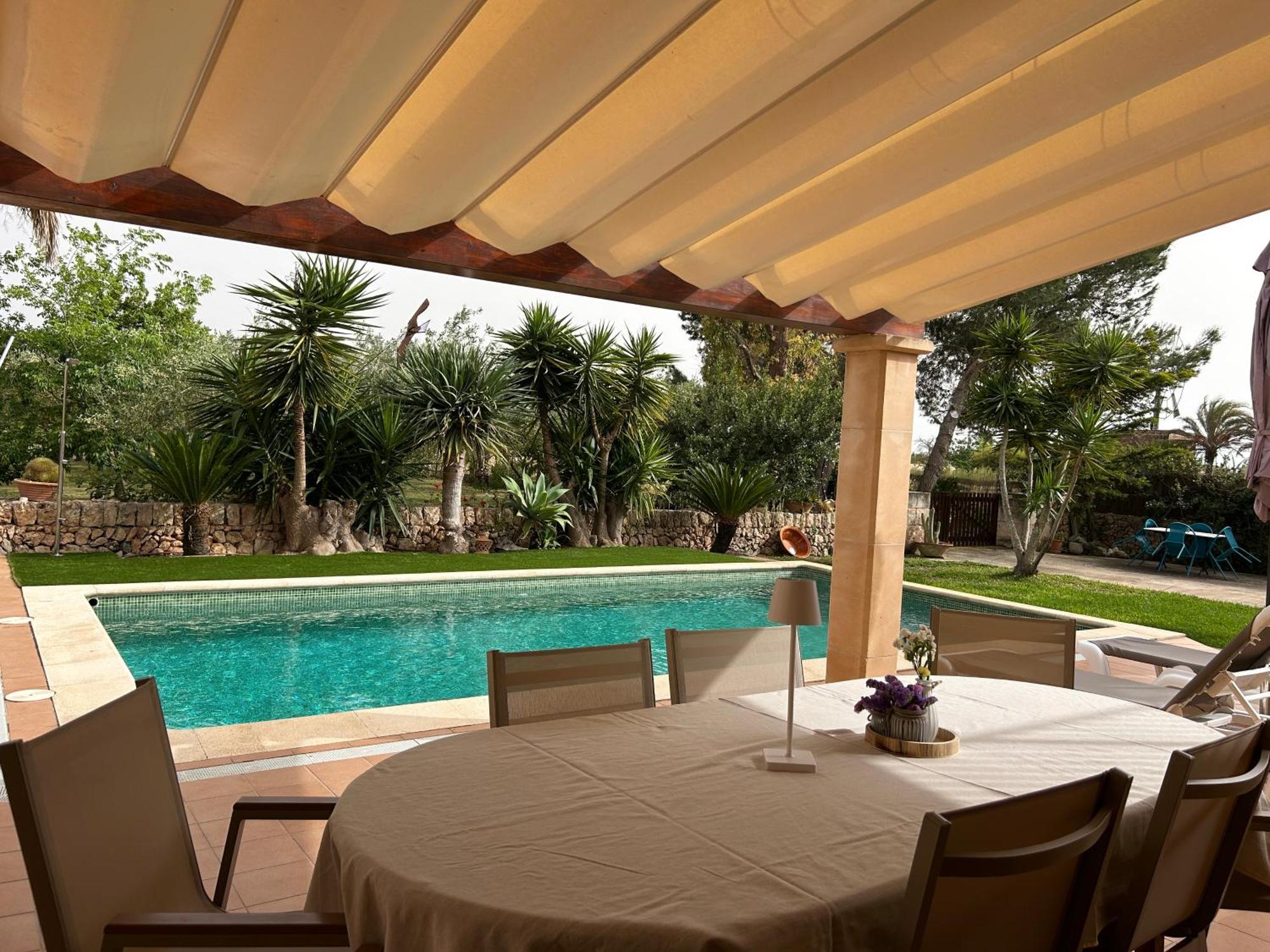 Casa Rural, Finca Rustica Con Piscina Cas Padrins De Campos, Mallorca Экстерьер фото